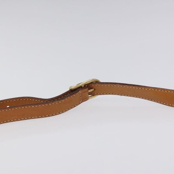 CELINE Macadam Canvas Shoulder Bag Pvc Leather Brown Gold - Picture 8 of 13